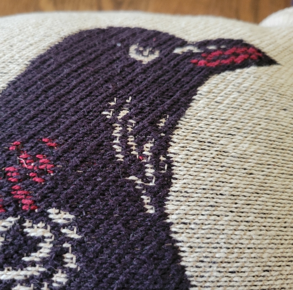Threshold Halloween Raven Throw Pillow & Banner - Picture 3 of 16